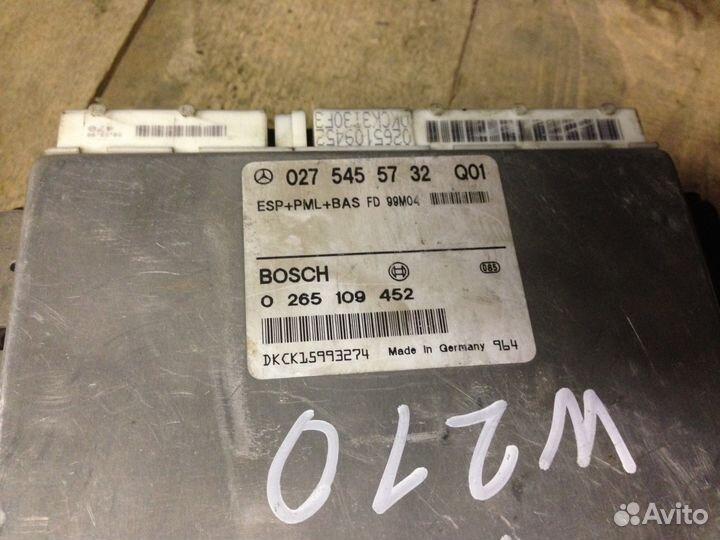 Блок управления двигателемMercedes W210 W202 W220