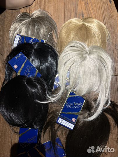 Накладная челка из термо волос