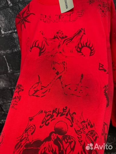 Лонгслив Balenciaga оверсайз