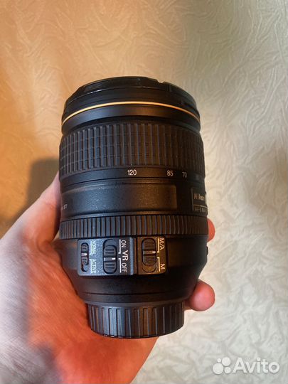 Объектив nikkor AF-S 24-120mm f/4G ED VR