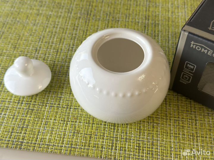 Сахарница фарфоровая