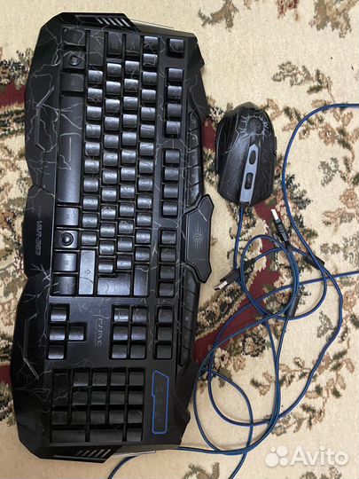 Игровая клавиатура с подсветкой marvo var-363