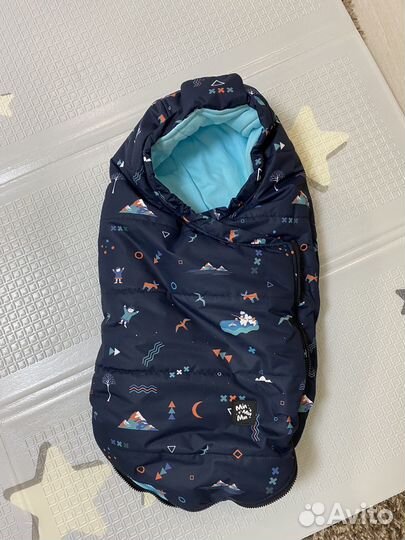 Зимний конверт в коляску