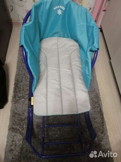 Детские санки коляска ника