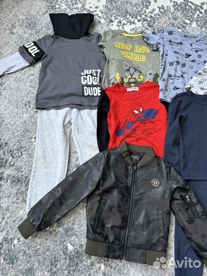 Вещи пакетом на мальчика 98-104р