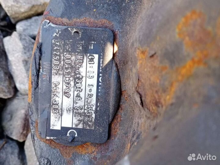 Атего полуоси, мост