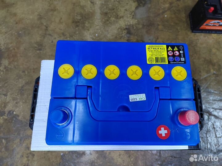 Аккумулятор Тюмень Азия 65 Ач обр 580 А