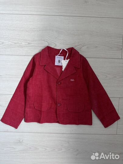 Пиджак новый лён overkids
