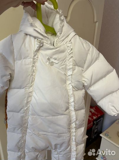 Пуховый комбинезон chicco 86