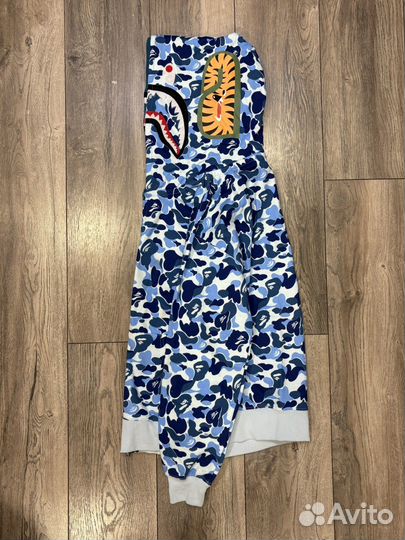 Зип худи Bape Double Shark