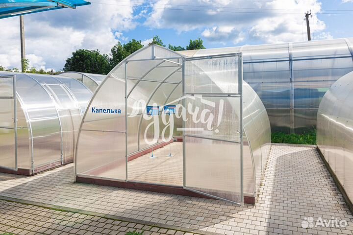 Теплица с поликарбонатом Капелька