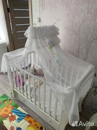 Держатель для балдахина и балдахин