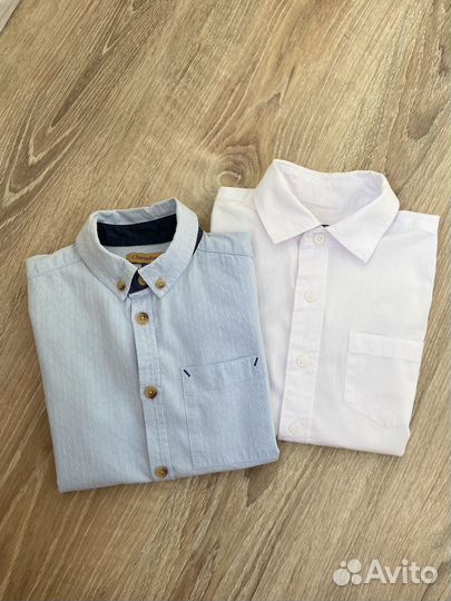 Школьные рубашки 122,128