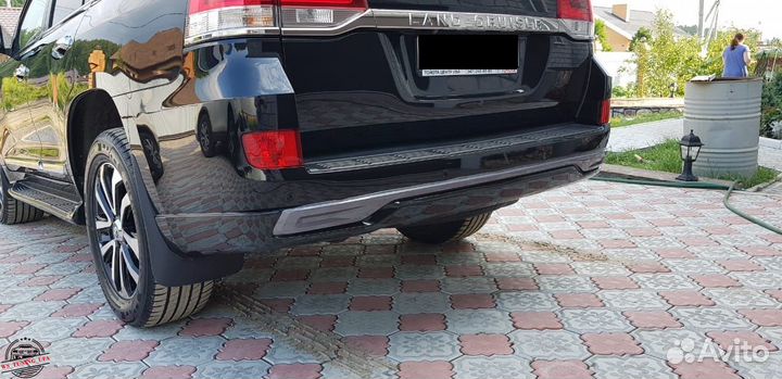 Toyota land cruiser 200 обвес Губа задняя Q894