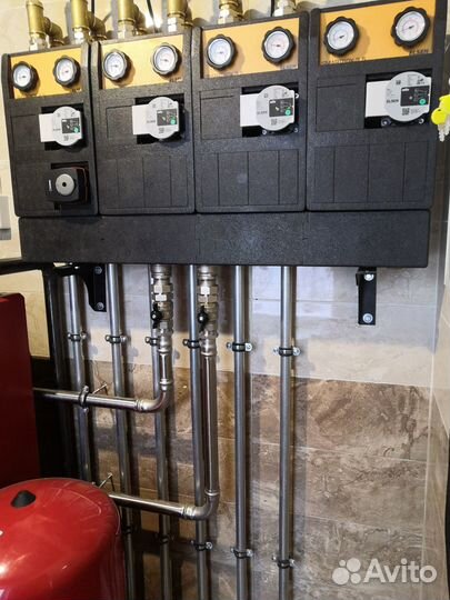 Монтаж котельные отопление водоснабжение