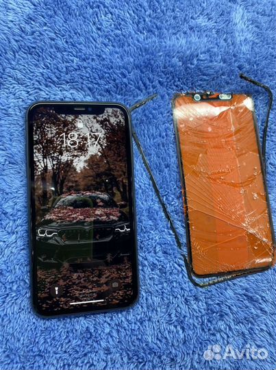 Восстановление/переклейка стекла дисплеев