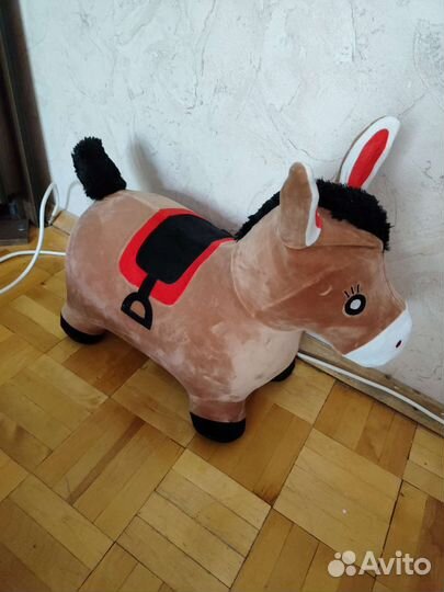 Прыгун надувной Ослик