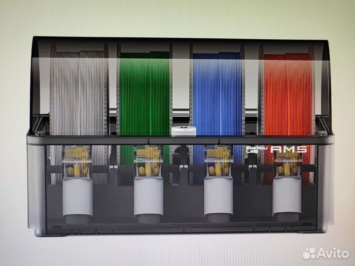 3d принтер Bambulab P1P с камерой и LED Новый