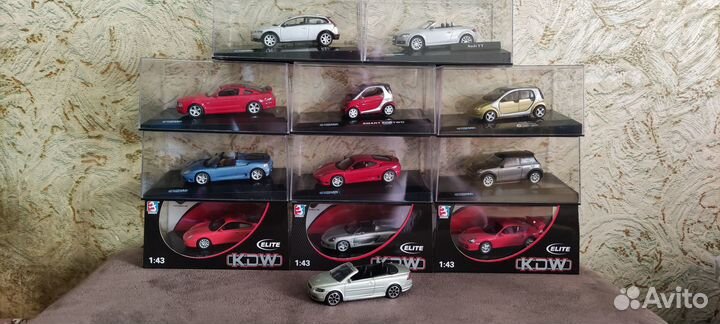 Коллекционные Модельки авто масштаб 1:43