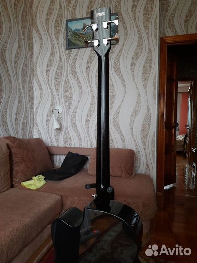 Акустическая бас гитара Cort sjb5f BK