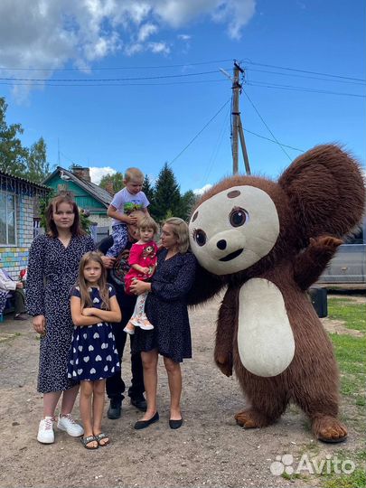 Аэро костюм ростовая кукла чебурашка