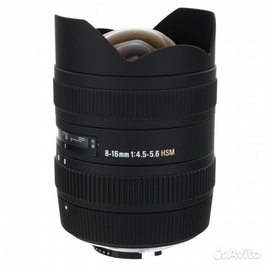 Объектив Sigma AF 8-16mm f/4.5-5.6 DC HSM Canon EF
