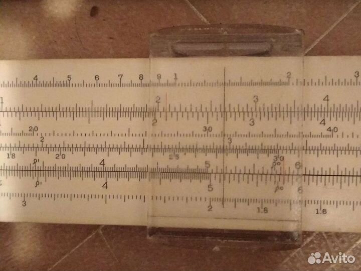 Логарифмическая линейка СССР
