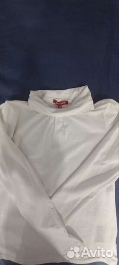 Блузка белая школьная 146