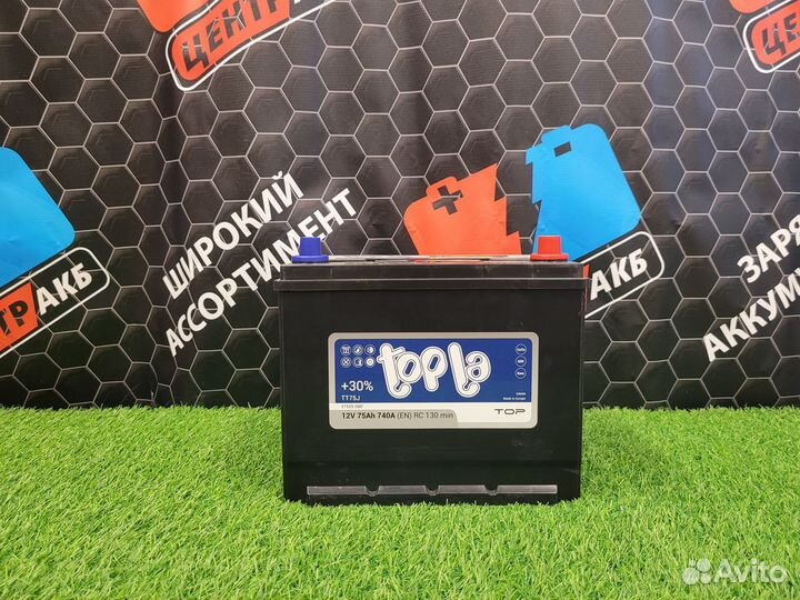 Аккумулятор topla TOP 75 Ah о.п
