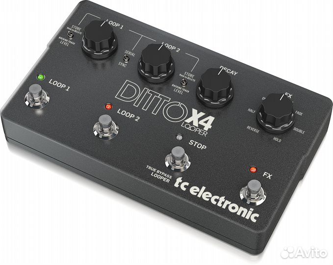 TC Electronic Ditto X4 Looper педаль Новая