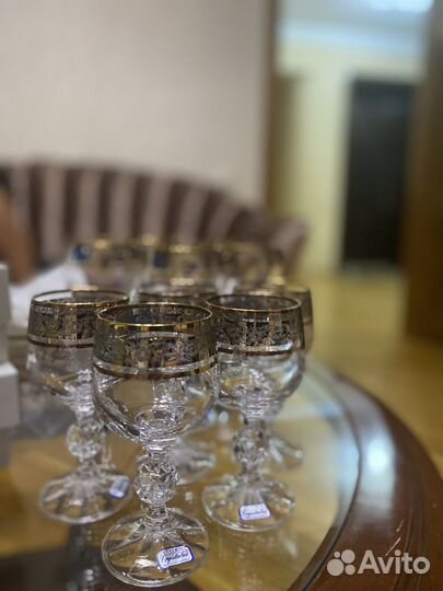 Бокалы для вина богемия