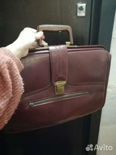 Портфель Саквояж г. Рига лсср новый винтаж