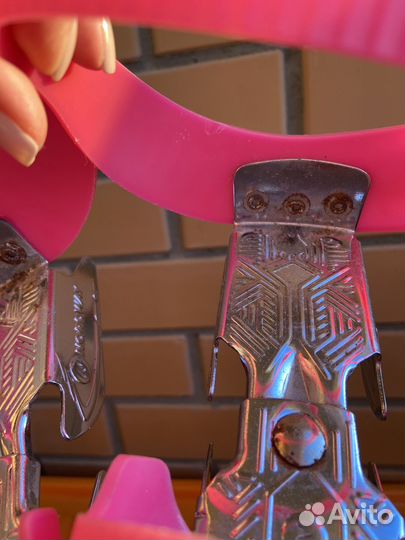 Коньки детские раздвижные двухполозные