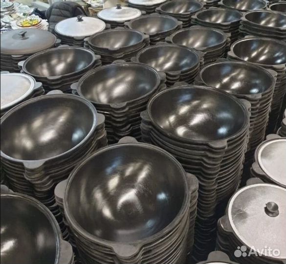 Узбекский чугунный казан