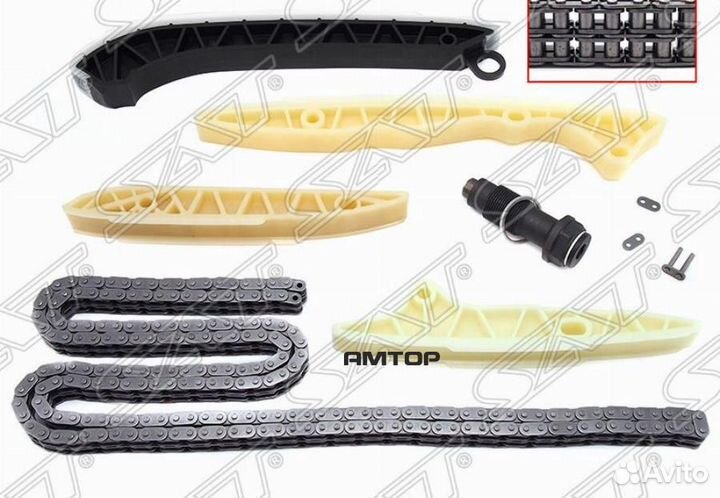 SAT TK-BE014 Комплект цепи грм M272 3,5 mercedes W