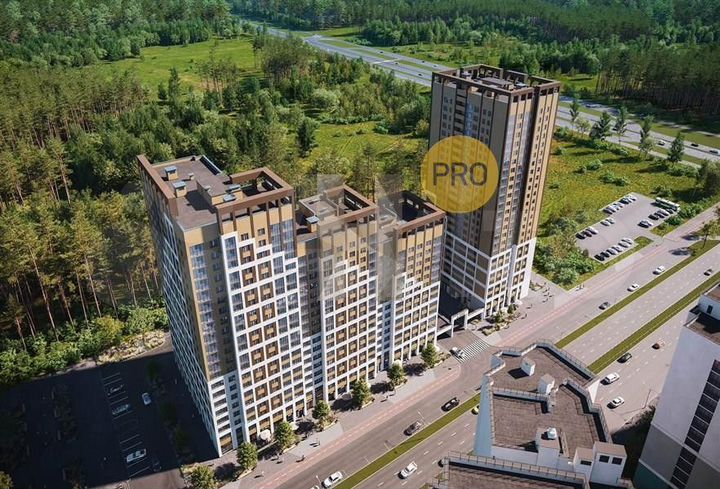 2-к. квартира, 67,1 м², 8/21 эт.