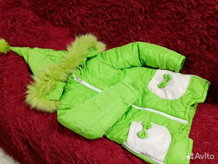 Зимняя куртка на девочку