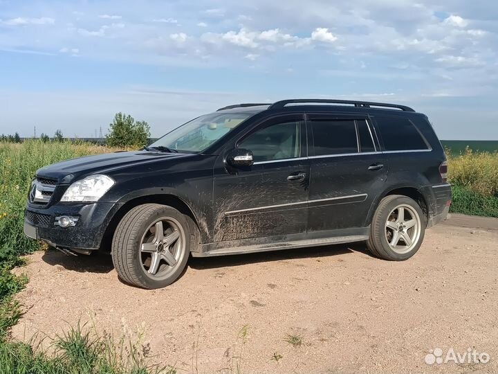 Mercedes-Benz GL-класс 5.5 AT, 2006, битый, 290 000 км