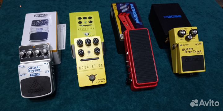 Гитарные педали эффектов