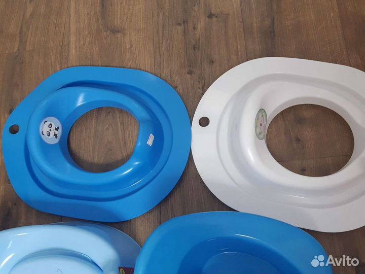 Детский горшок новый, накладка на унитаз