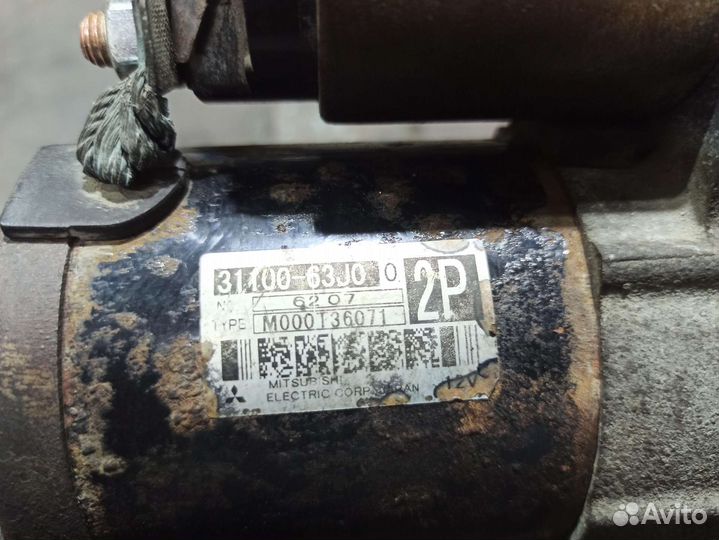 Стартер suzuki sx4, liana, ignis