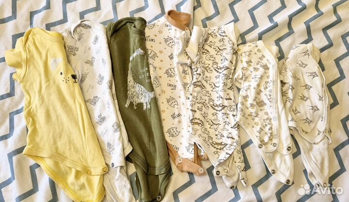 Пакет вещей для девочки 56-80