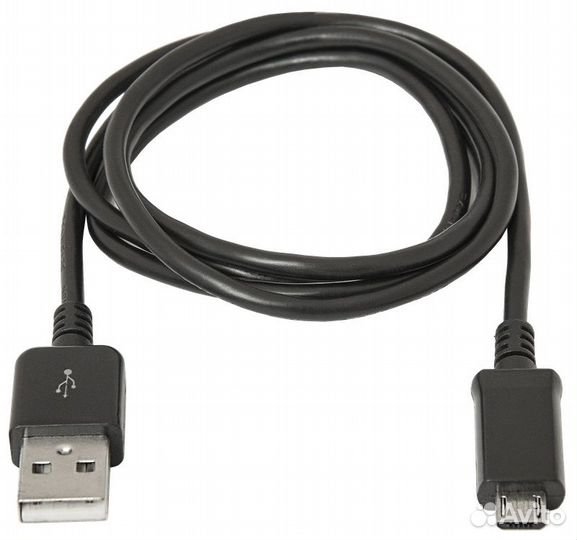 MicroUSB кабель 1.0 m черный