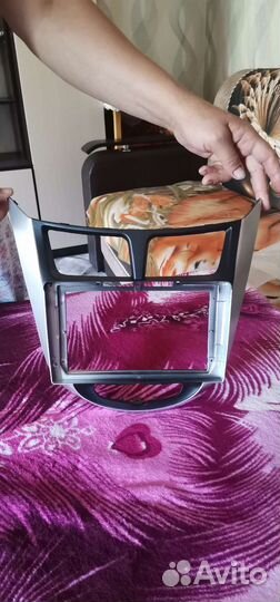 Панель для автомагнитолы хендай солярис