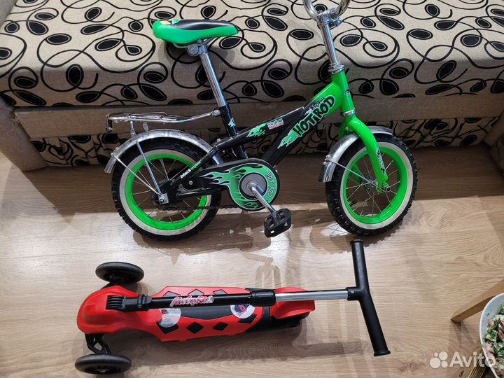 Детский самокат бу