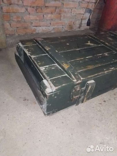 Ящик деревянный, армейский