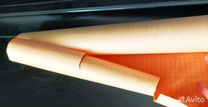 Миллиметровка, рулон бу около 3 м