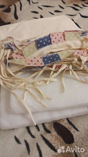 Комплект постельного белья с одеялом и бортиками