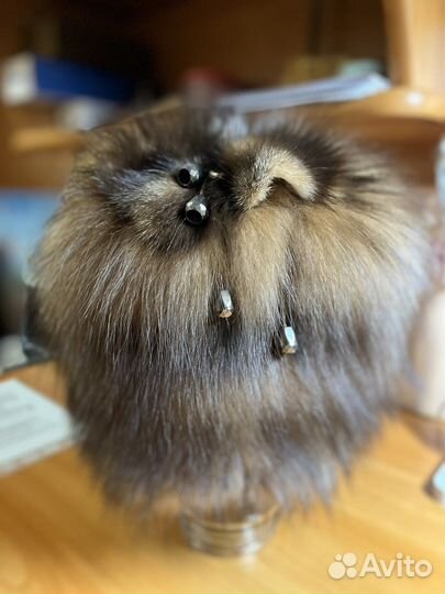 Шапка меховая из лисы