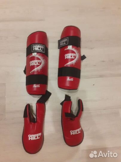 Защита голени и стопы каратэ